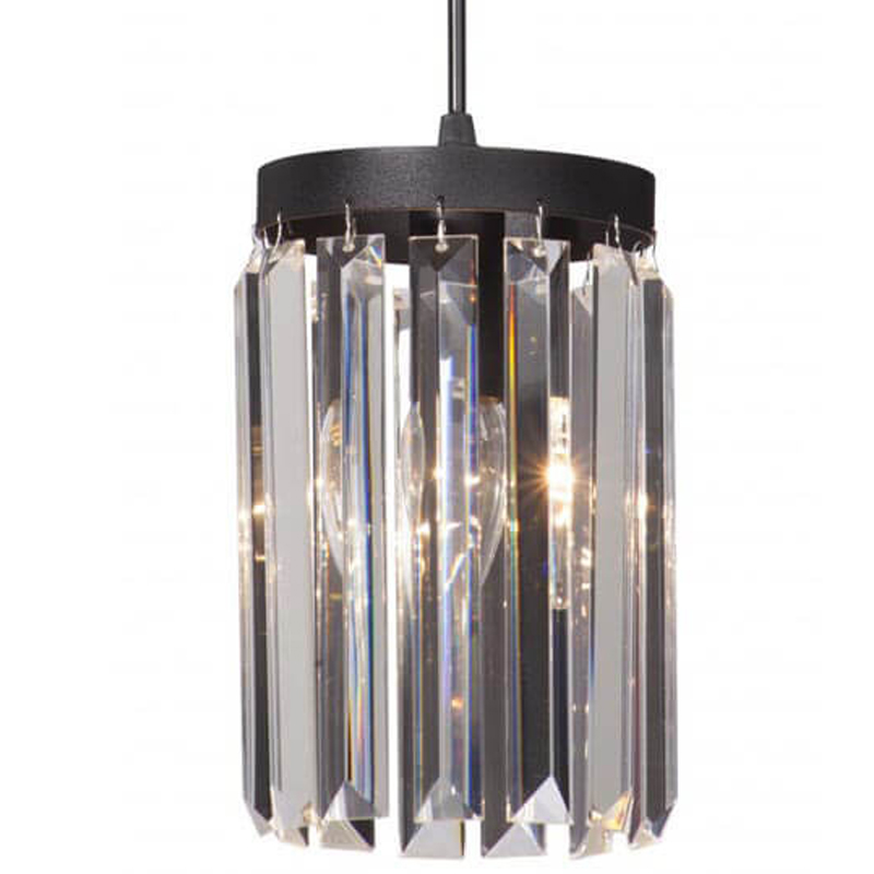 Светильник ODEON CLEAR GLASS Pendant lamp Прозрачное Стекло D 12 Черный матовый Прозрачное Стекло Светильник ODEON CLEAR GLASS Pendant lamp Прозрачное Стекло D 12 Черный матовый Прозрачное Стекло в Брянске | Loft Concept