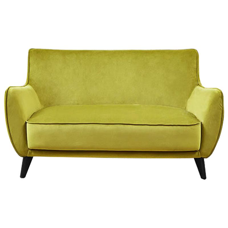 Диван Light Green Softness Sofa Салатовый Черный Диван Light Green Softness Sofa Салатовый Черный в Брянске | Loft Concept