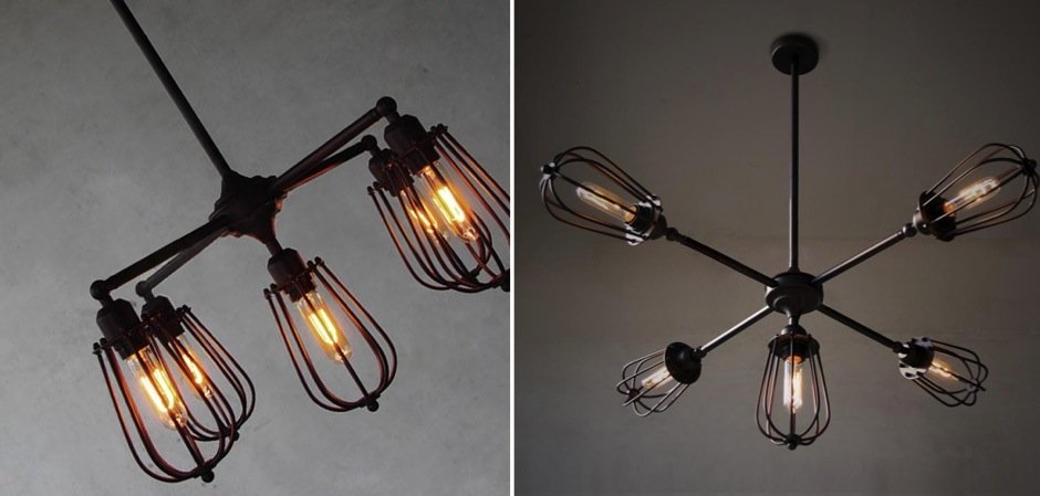 Люстра Loft Marconi Cage Light Люстра Loft Marconi Cage Light - Loft-Concept в Брянске