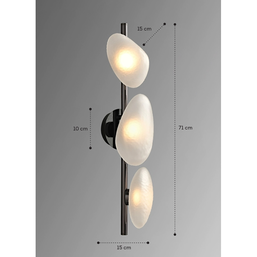 Бра LINDIS FROST LONG WALL 3 лампы Молочное стекло  в Брянске