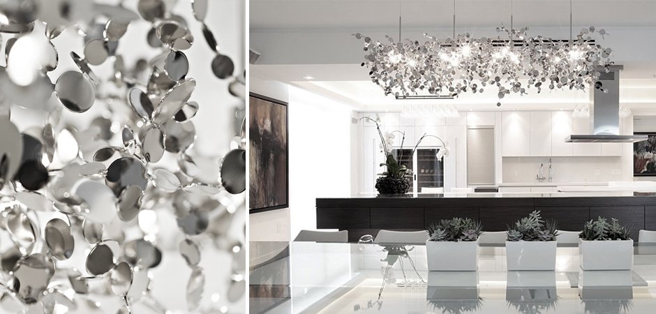 Люстра Terzani Argent Suspension Linear Люстра Terzani Argent Suspension Linear - Loft-Concept в Брянске