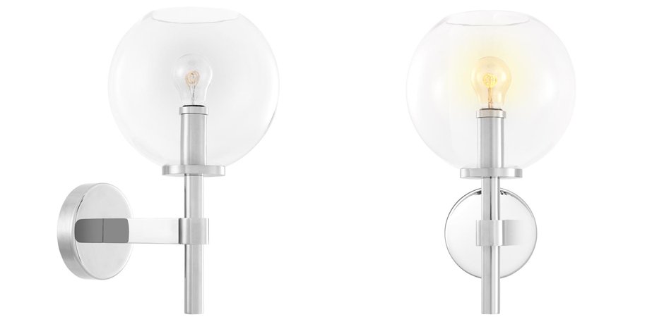 Бра Wall Lamp Jade Nickel Бра Wall Lamp Jade Nickel - Loft-Concept в Брянске