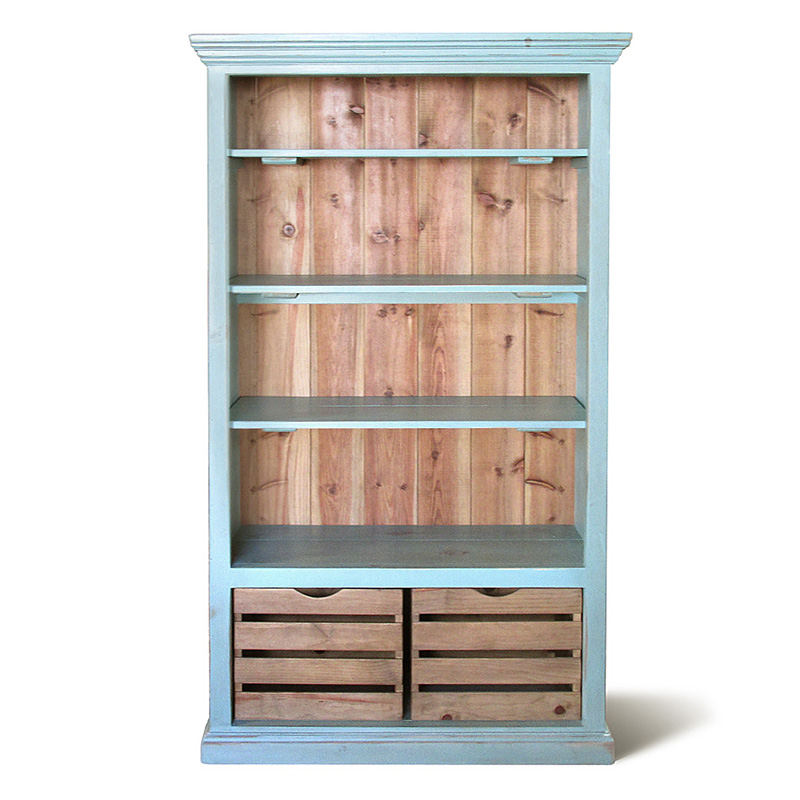 Стеллаж Villum Provence Rack Бирюзовый Стеллаж Villum Provence Rack Бирюзовый в Брянске | Loft Concept