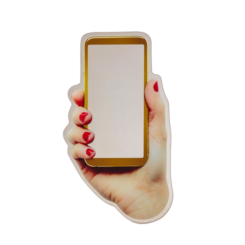 Зеркало Seletti Selfie Золотой Зеркало Seletti Selfie Золотой в Брянске | Loft Concept