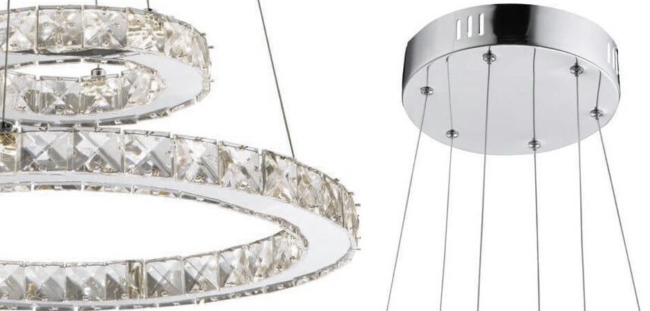 Люстра Crosshair Crystal Ring 2 Люстра Crosshair Crystal Ring 2 - Loft-Concept в Брянске