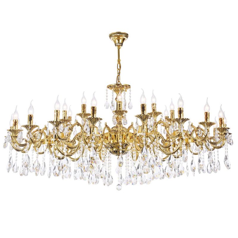 Люстра Stephanie Chandelier 154 Золотой Люстра Stephanie Chandelier 154 Золотой в Брянске | Loft Concept