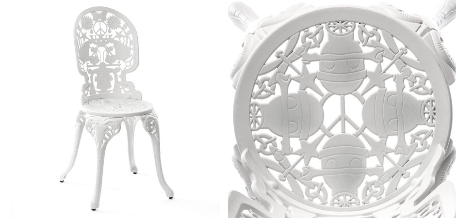 Стул Seletti Industry Collection ALUMINIUM CHAIR – WHITE Стул Seletti Industry Collection ALUMINIUM CHAIR – WHITE - Loft-Concept в Брянске