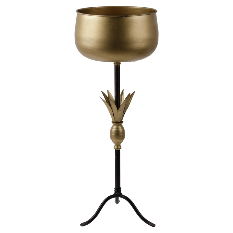Ваза Leaves Vase Черный Золотой в Брянске | Loft Concept 