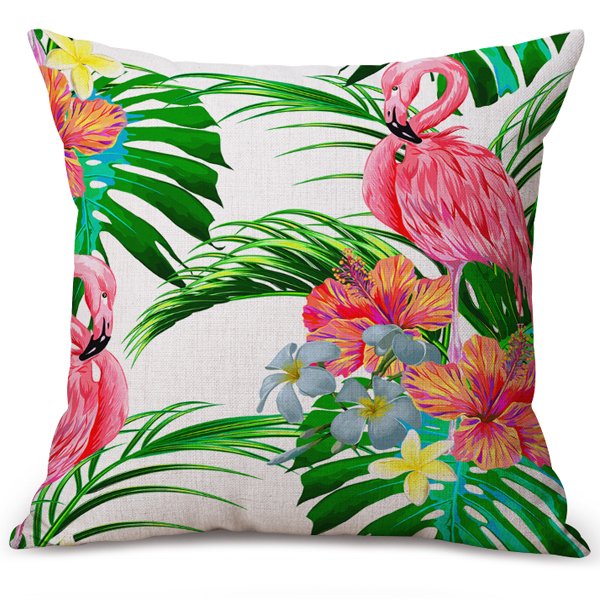 Декоративная подушка Flamingo #7 Мульти Декоративная подушка Flamingo #7 Мульти в Брянске | Loft Concept