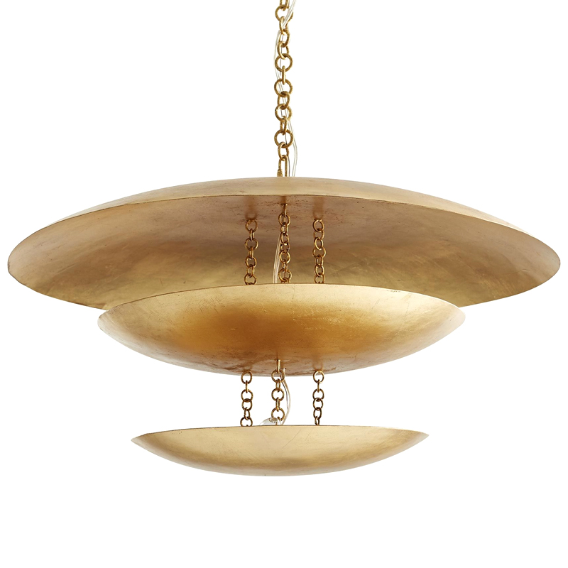 Подвесной Светильник Arteriors FLORKO CHANDELIER Золотой в Брянске | Loft Concept 