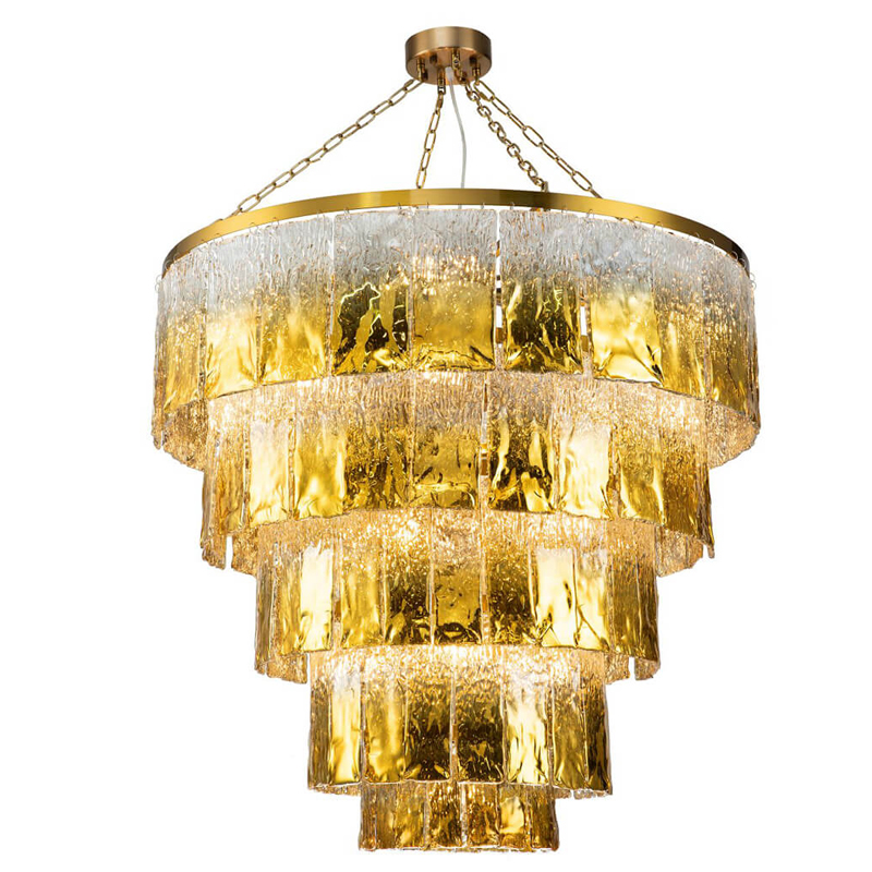 Люстра Golden Ombre Chandelier 100 Золотой Люстра Golden Ombre Chandelier 100 Золотой в Брянске | Loft Concept