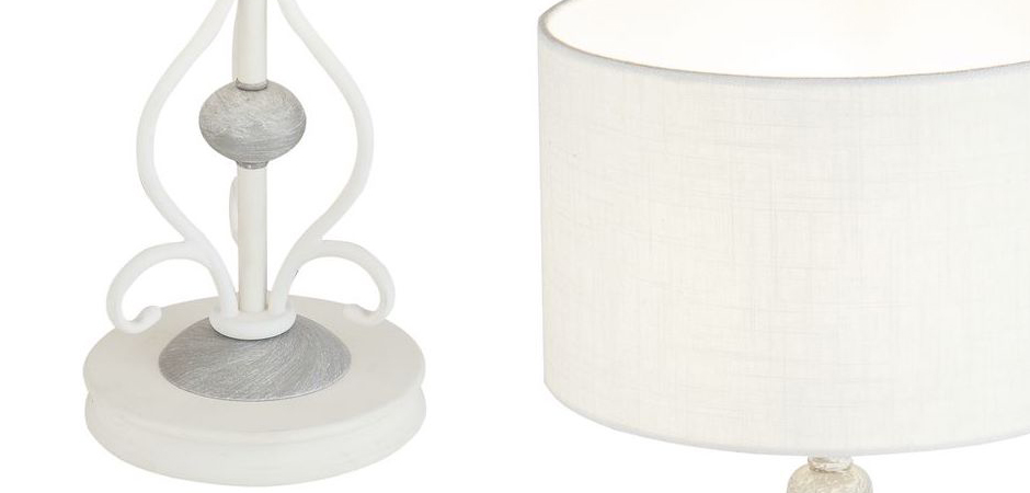 Настольная лампа Mocenigo Table lamp White Настольная лампа Mocenigo Table lamp White - Loft-Concept в Брянске