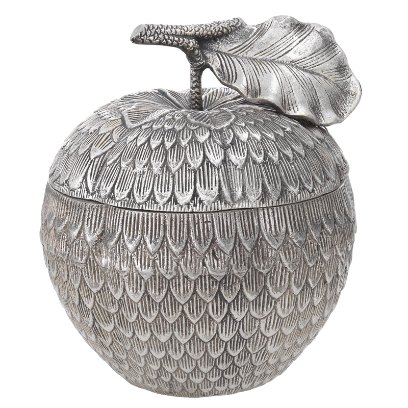 Шкатулка Eichholtz Box Custard Apple Silver Серебряный Шкатулка Eichholtz Box Custard Apple Silver Серебряный в Брянске | Loft Concept