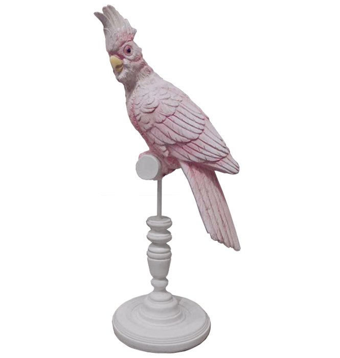 Статуэтка Pink Parrots Розовый (Rose) Статуэтка Pink Parrots Розовый (Rose) в Брянске | Loft Concept