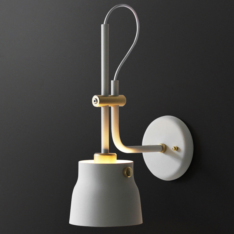 Бра RAM PLASENCIA Wall Lamp white Белый Латунь в Брянске | Loft Concept 