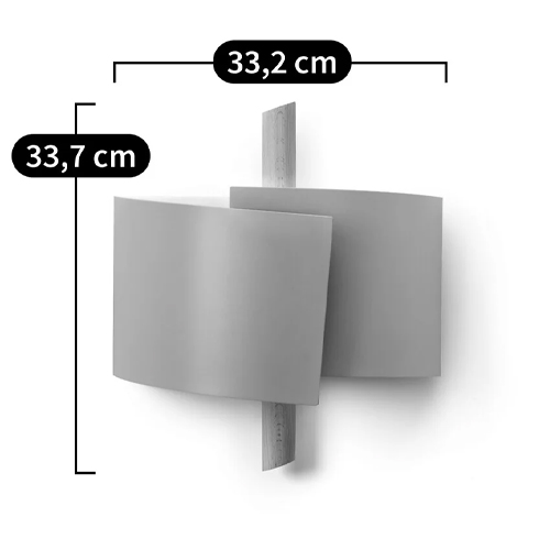 Бра из металла и дерева Ruell White Metal Wooden Wall Lamp Бра из металла и дерева Ruell White Metal Wooden Wall Lamp в Брянске