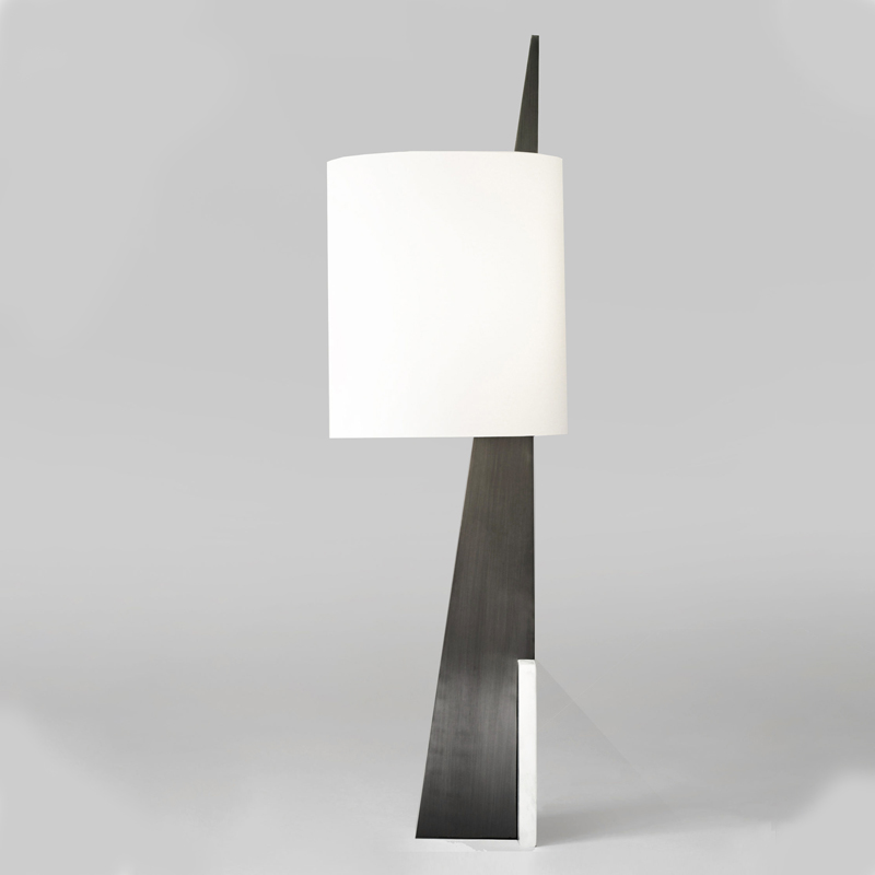 Торшер CUT TRIANGLE II Белый Серый (Gray) Торшер CUT TRIANGLE II Белый Серый (Gray) в Брянске | Loft Concept
