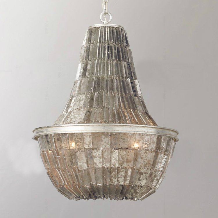 Люстра FANTINE CHANDELIER Tall Серый Люстра FANTINE CHANDELIER Tall Серый в Брянске | Loft Concept