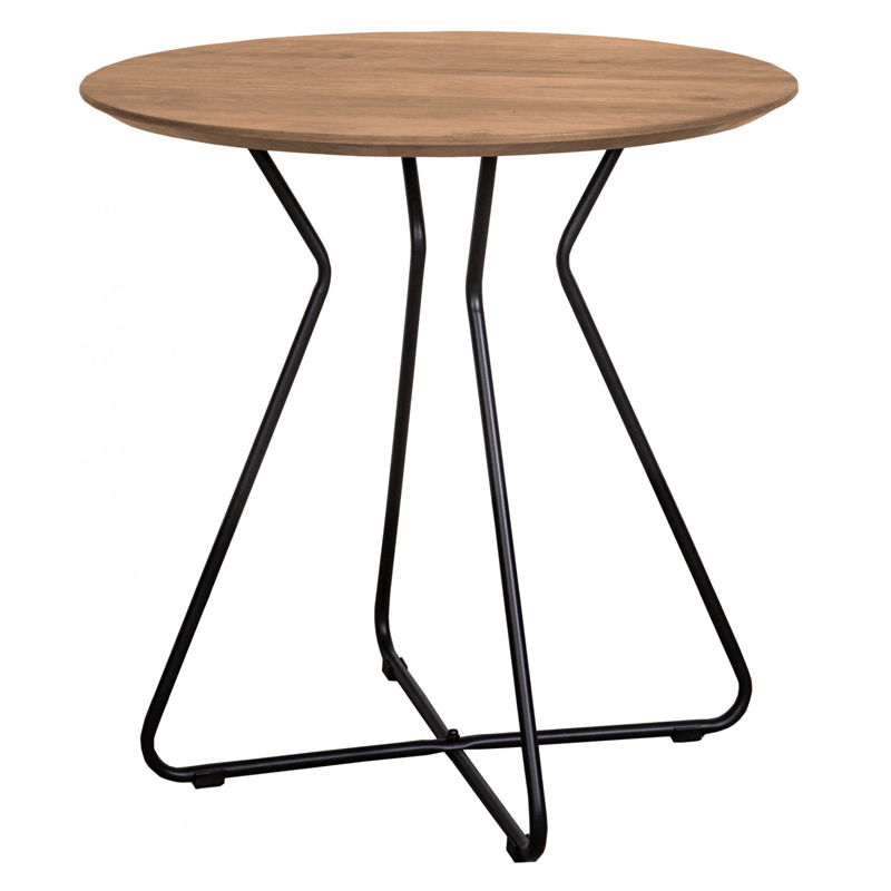 Приставной стол Matron Table round Черный Орех Приставной стол Matron Table round Черный Орех в Брянске | Loft Concept