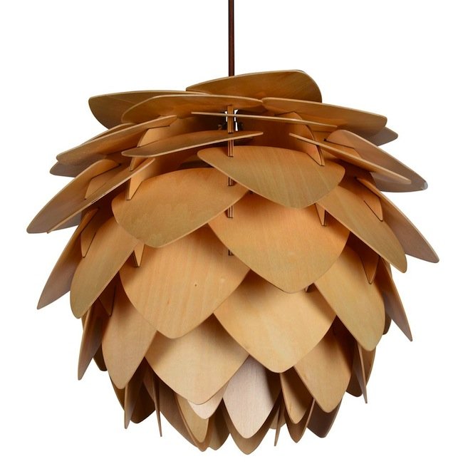 Люстра Pinecone Wooden Conia Береза Люстра Pinecone Wooden Conia Береза в Брянске | Loft Concept