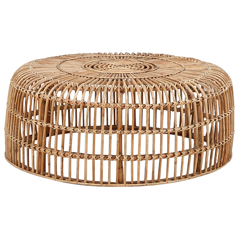Плетеный кофейный стол Wicker Coffee Table Древесина Плетеный кофейный стол Wicker Coffee Table Древесина в Брянске | Loft Concept