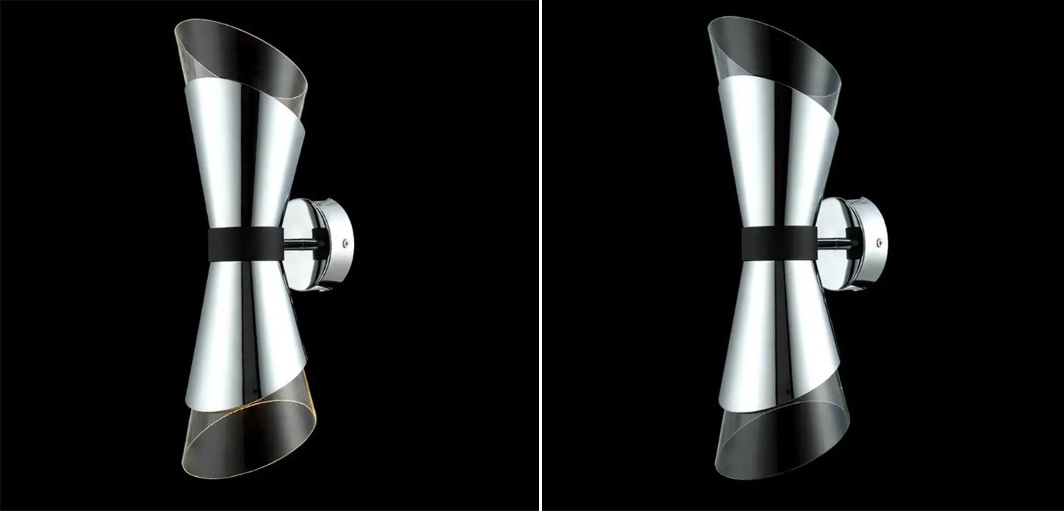 Бра Edson Silver Wall Lamp - фото