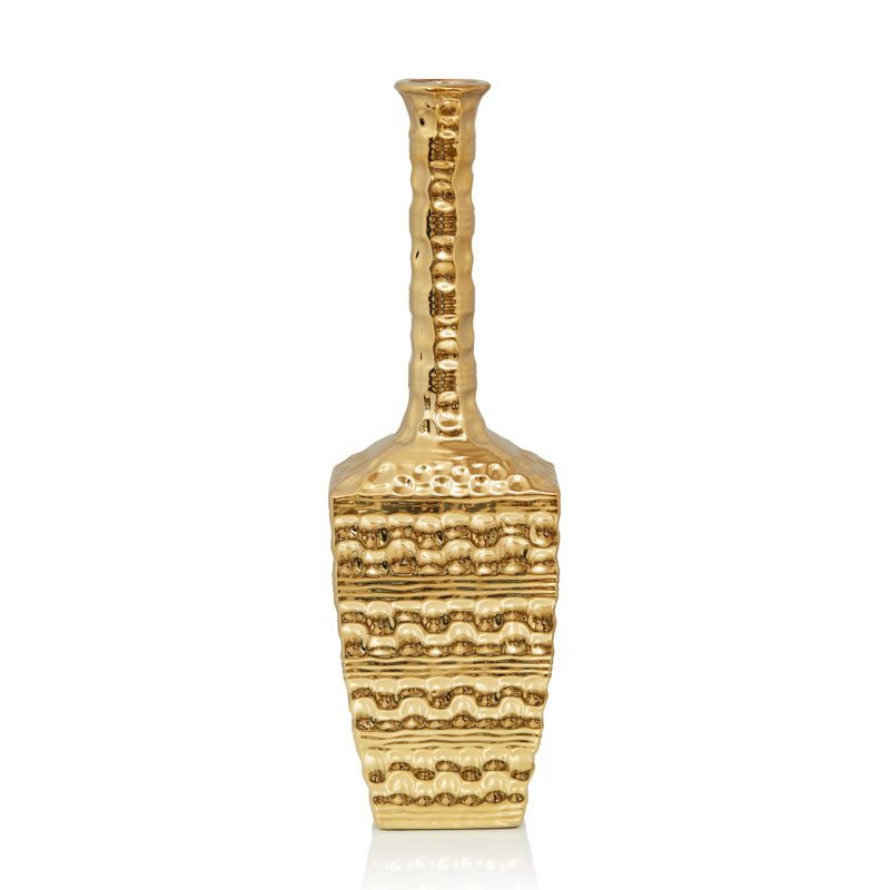 Ваза Fiesta Vase III Золотой Ваза Fiesta Vase III Золотой в Брянске | Loft Concept