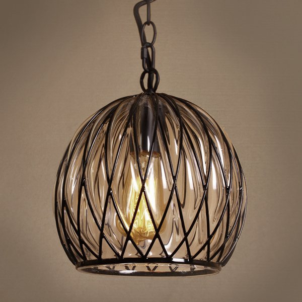 Подвесной светильник Metal Mesh and Glass Pendant I Подвесной светильник Metal Mesh and Glass Pendant I в Брянске | Loft Concept