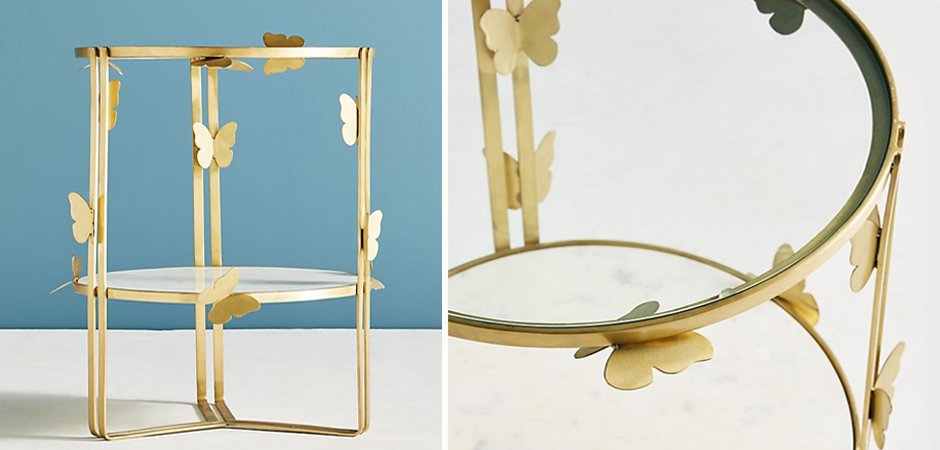 Приставной столик Butterflies Mariposa Side Table Приставной столик Butterflies Mariposa Side Table - Loft-Concept в Брянске