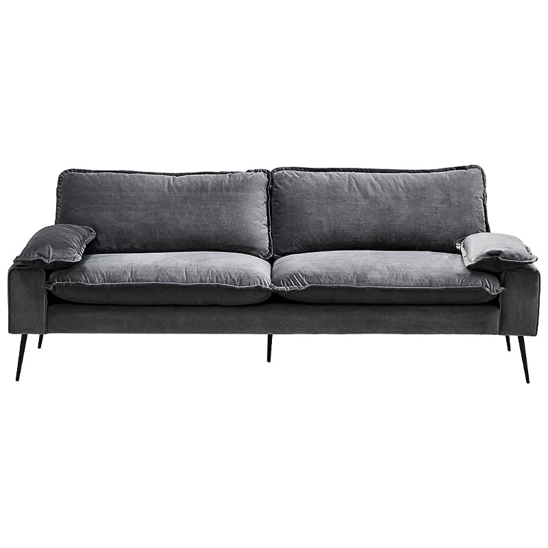Диван Hilario Sofa Графит Черный Диван Hilario Sofa Графит Черный в Брянске | Loft Concept