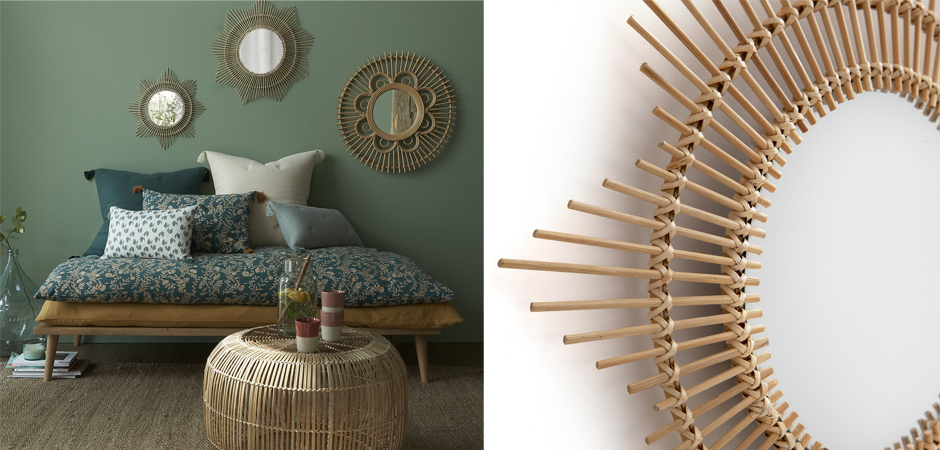 Зеркало Mirror Bamboo D45 Зеркало Mirror Bamboo D45 - Loft-Concept в Брянске