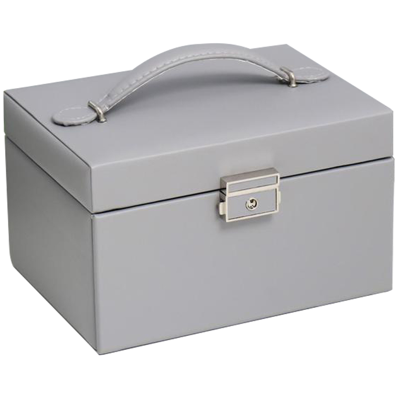 Шкатулка Graham Jewerly Organizer Box gray Серый Розовый Шкатулка Graham Jewerly Organizer Box gray Серый Розовый в Брянске | Loft Concept