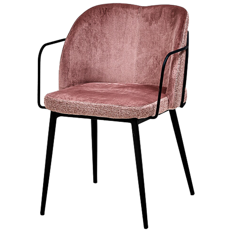 Стул Raymond Stool pink Дымчатая Роза Черный Стул Raymond Stool pink Дымчатая Роза Черный в Брянске | Loft Concept
