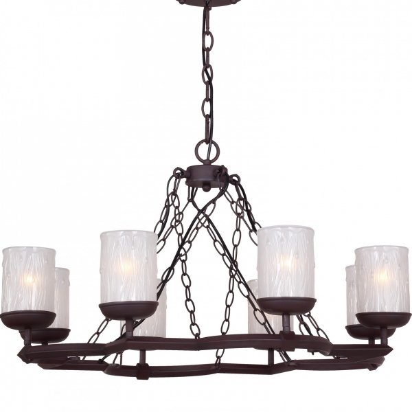 Люстра Rust Medieval Chandelier Коричневый Люстра Rust Medieval Chandelier Коричневый в Брянске | Loft Concept