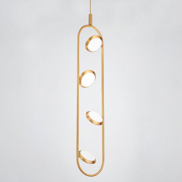 Светильник HOOP LED Four Золотой Светильник HOOP LED Four Золотой в Брянске | Loft Concept
