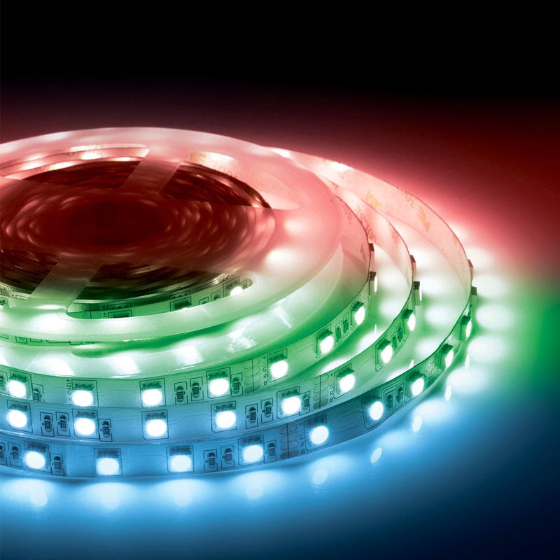 Светодиодная лента 15W/m 60LED/m 5050SMD разноцветная 5M Белый Светодиодная лента 15W/m 60LED/m 5050SMD разноцветная 5M Белый в Брянске | Loft Concept