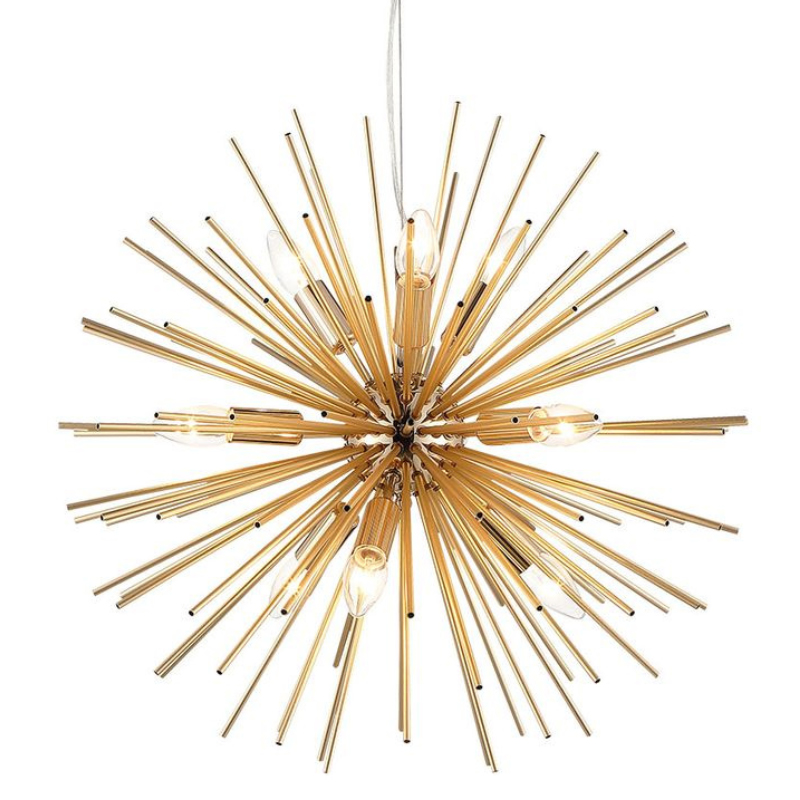 Люстра ASTRA STAR Chandelier Gold 58 Глянцевое золото Люстра ASTRA STAR Chandelier Gold 58 Глянцевое золото в Брянске | Loft Concept