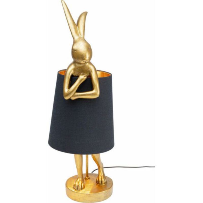 Настольная лампа The Golden Hare Золотой Черный Настольная лампа The Golden Hare Золотой Черный в Брянске | Loft Concept