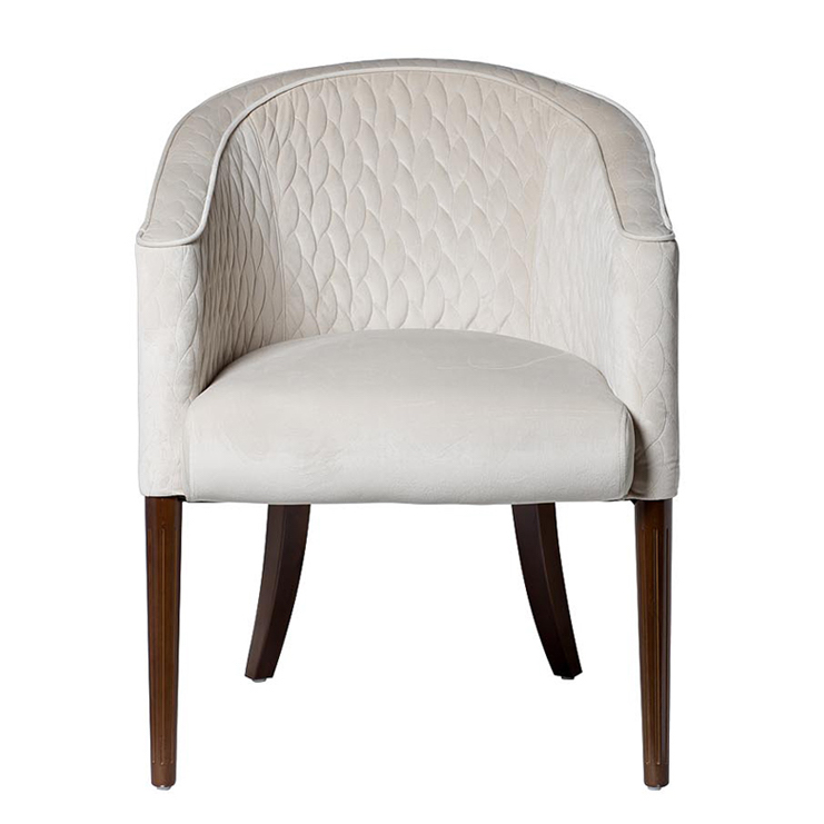 Кресло Valensia Armchair Белый Коричневый Кресло Valensia Armchair Белый Коричневый в Брянске | Loft Concept