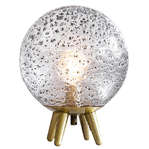 Лампа Retro Ball Table Lamp Латунь Прозрачное Стекло Лампа Retro Ball Table Lamp Латунь Прозрачное Стекло в Брянске | Loft Concept