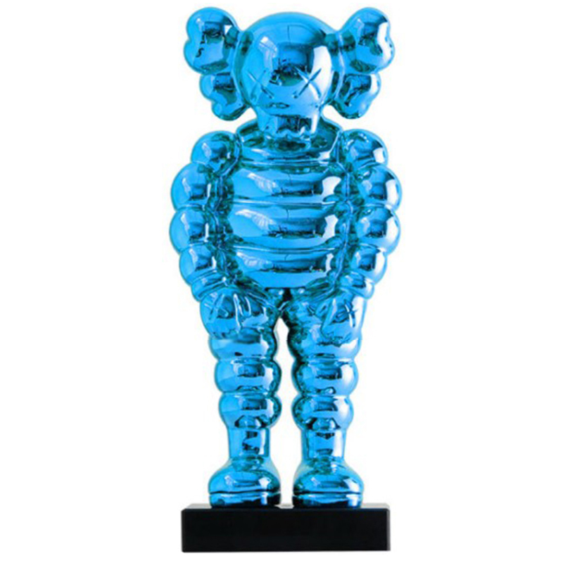 Статуэтка KAWS Bowed Down Blue on stand Синий Статуэтка KAWS Bowed Down Blue on stand Синий в Брянске | Loft Concept