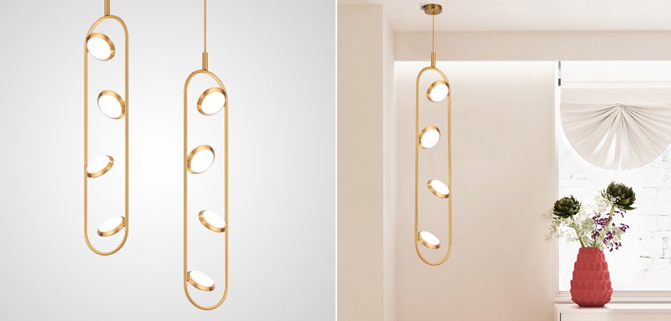 Светильник HOOP LED Four Светильник HOOP LED Four - Loft-Concept в Брянске