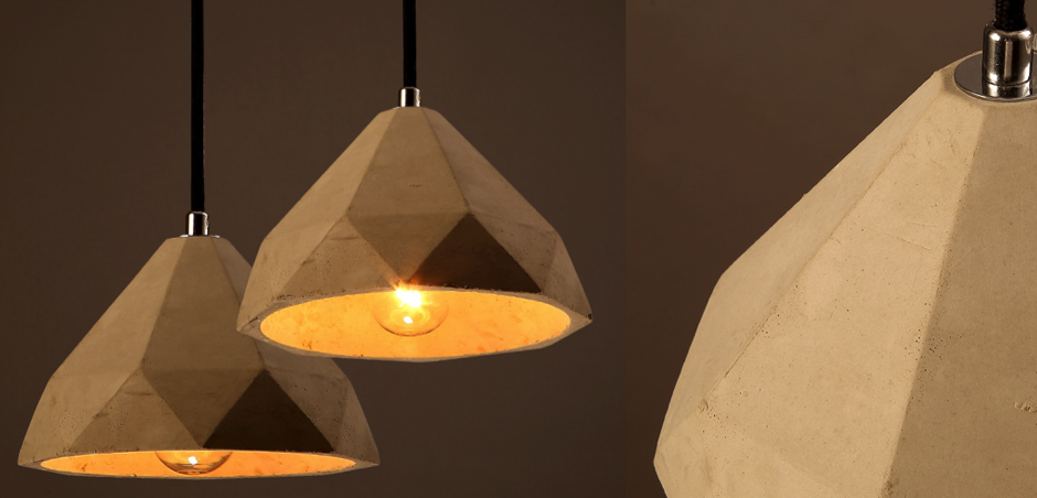 Подвесной светильник Art Concrete Dome Подвесной светильник Art Concrete Dome - Loft-Concept в Брянске