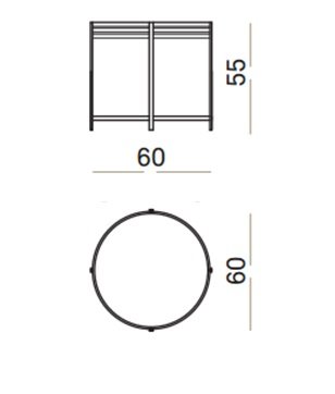 Столик Ula Small table ULA004 Столик Ula Small table ULA004 в Брянске