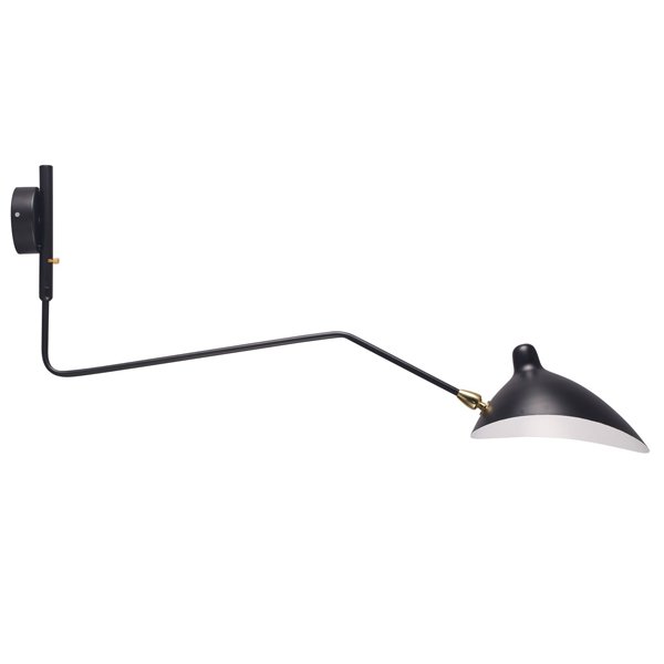 Бра LAMPARA MOUILLE MOUILLE 1 ARM Черный Бра LAMPARA MOUILLE MOUILLE 1 ARM Черный в Брянске | Loft Concept