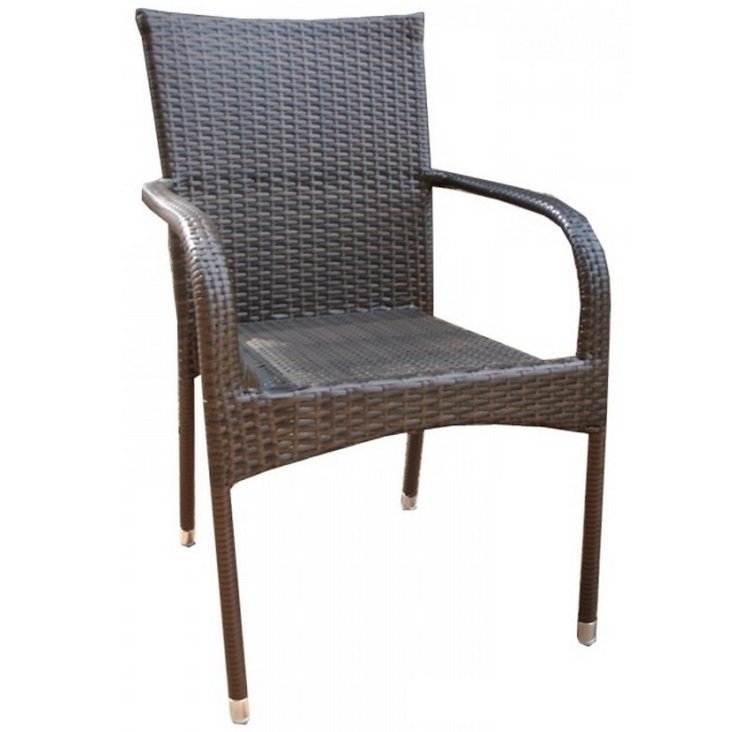 Стул Rottan chair brown Коричневый Стул Rottan chair brown Коричневый в Брянске | Loft Concept