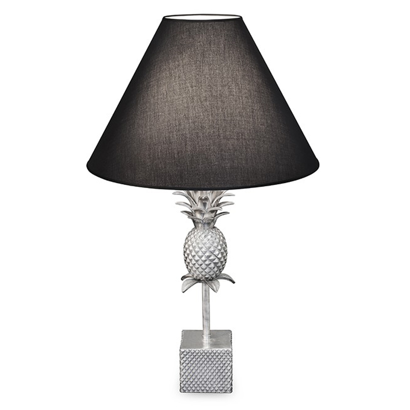 Настольная лампа LAMPTABLE PINEAPPLE CONE black Черный Серебряный Настольная лампа LAMPTABLE PINEAPPLE CONE black Черный Серебряный в Брянске | Loft Concept