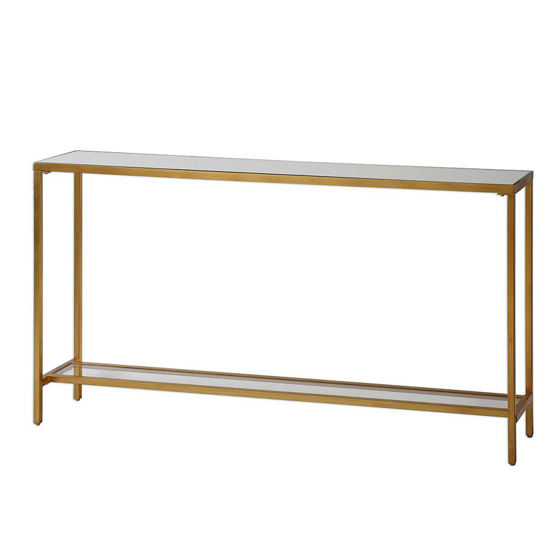 Консоль Konogan Console Золотой Консоль Konogan Console Золотой в Брянске | Loft Concept