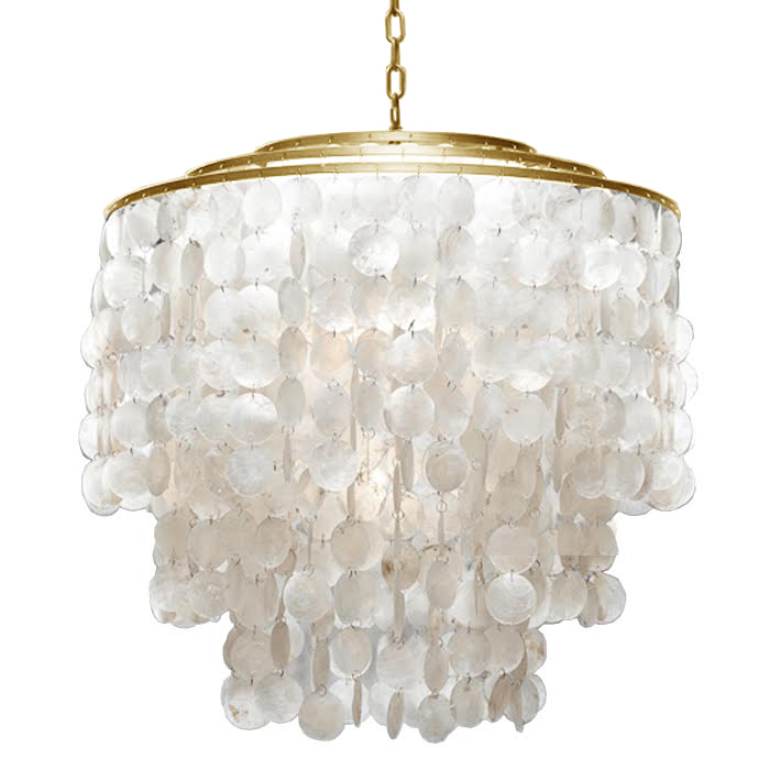 Люстра SHELL Chandelier 65 Золото Белый Золотой Люстра SHELL Chandelier 65 Золото Белый Золотой в Брянске | Loft Concept