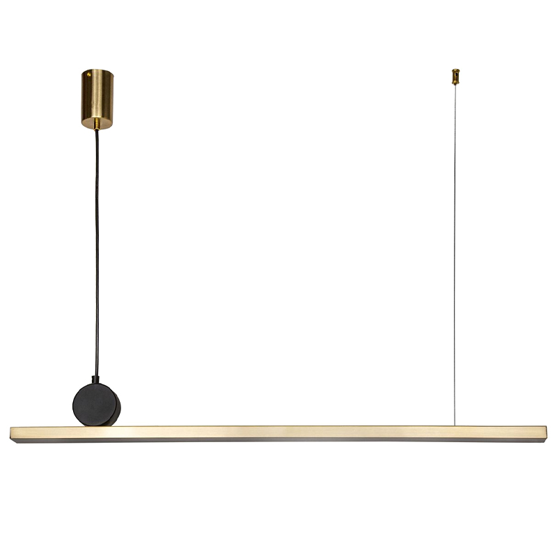 Светодиодная люстра DRAWING LINES Gold Белый Черный Золотой Светодиодная люстра DRAWING LINES Gold Белый Черный Золотой в Брянске | Loft Concept